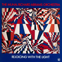 CD cover of The Muhal Richard Abrams Orchestra REJOICING WITH THE LIGHT, Cover Art: Muhal Richard Abrams
